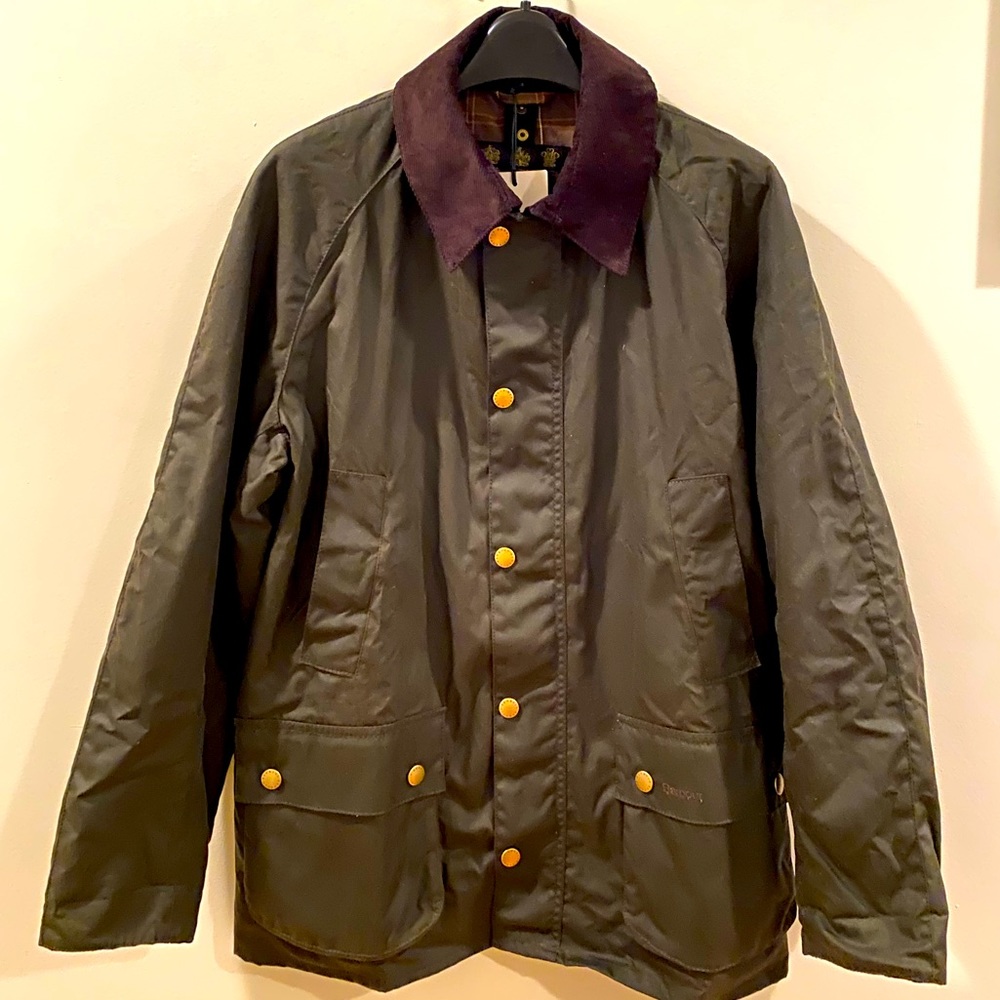 Barbour Ashby Jacket in Olive New With Tags